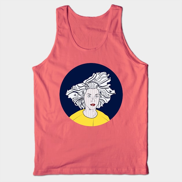 St. Lichenstein Tank Top by Brieana